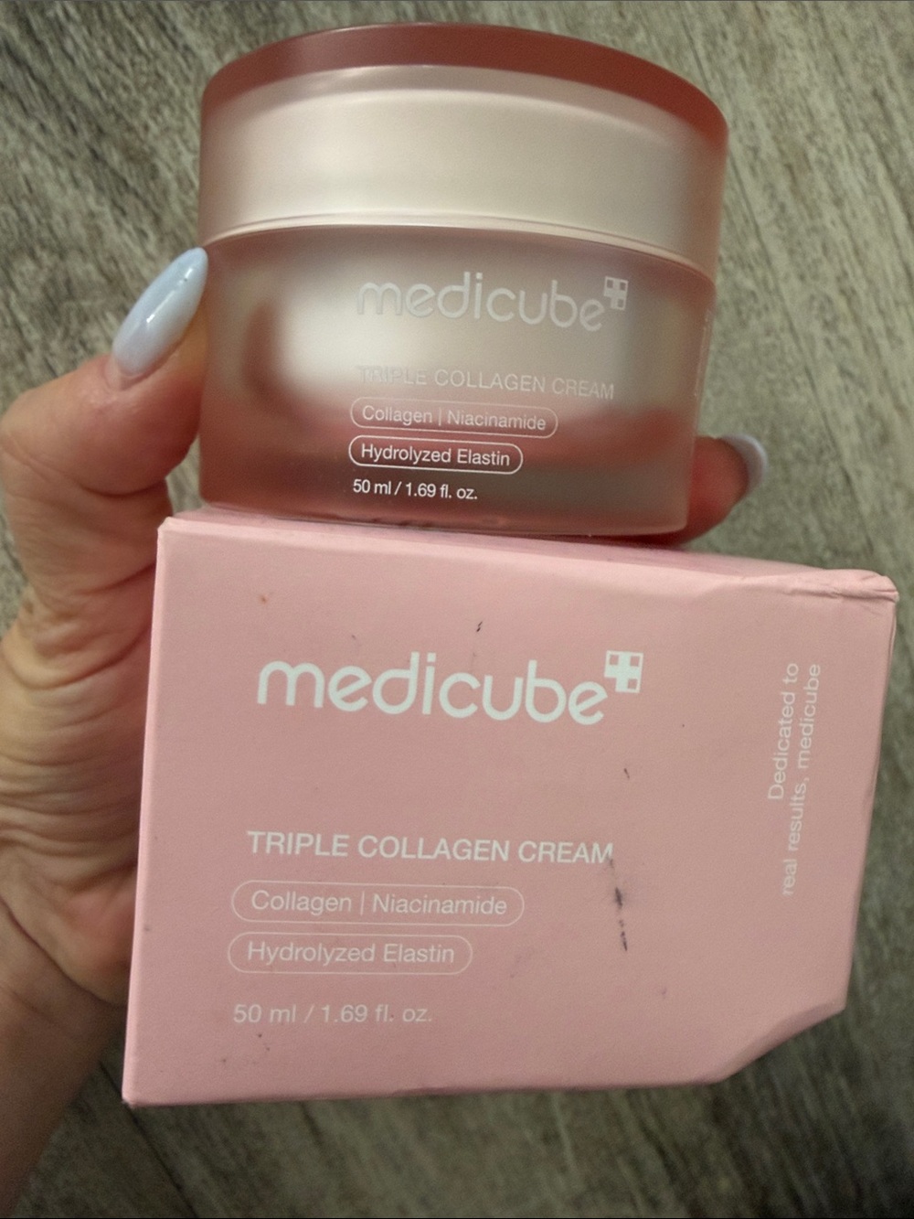 Medicube Triple Collagen Cream - Pink Moisturizing Face Cream